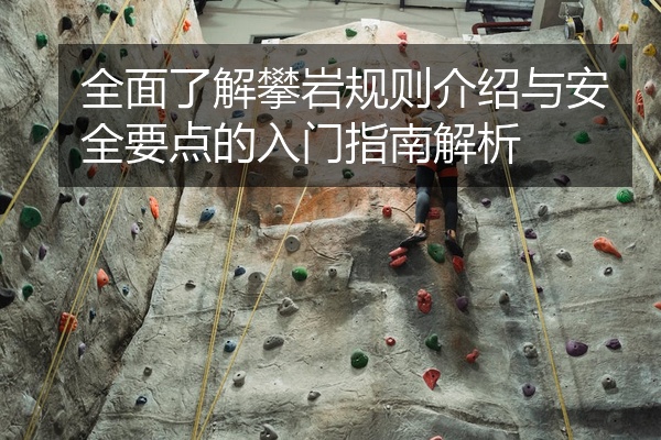 全面了解攀岩规则介绍与安全要点的入门指南解析